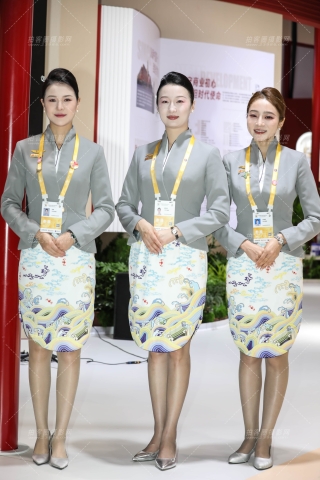 三位海航空姐形象展示【原图➕视频】（完整版）