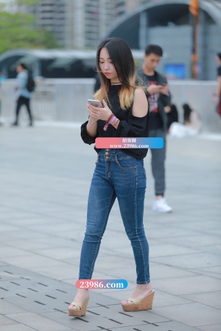 【视觉冲击赛贴】小裤脚，紧牛女友