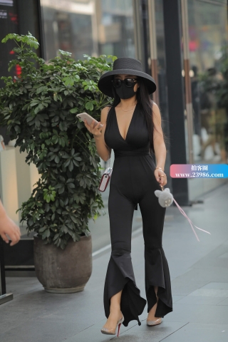 街拍连体套装sf