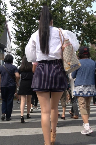 4K 极品美腿白衬衫长马尾辫美女姐姐（视频版）