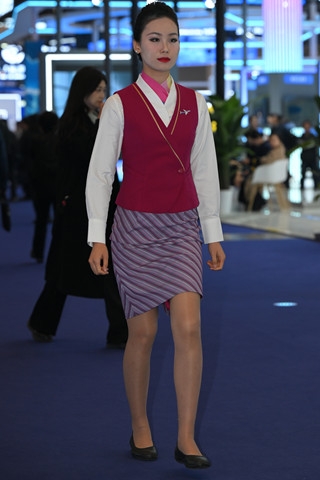 红马甲南航空姐去wc呢（完整版）