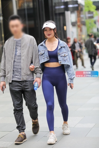 【补档】深蓝瑜伽裤