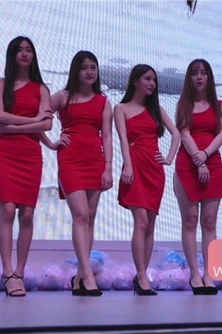 查看完整内容：舞台上漂亮的红色连衣裙showgirl美女们60038（视频版） - 共11张图片