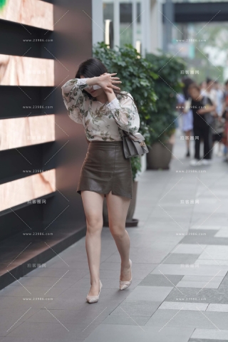 高跟美腿韵味美女