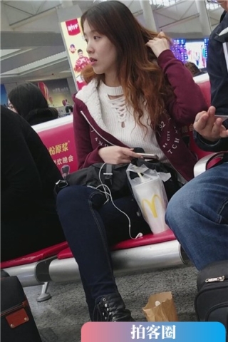 查看完整内容：4k-高铁站候车室拍摄小清新漂亮甜美女神姐姐。（视频版） - 共8张图片