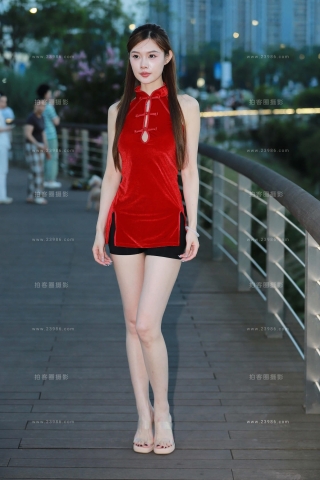 红色衣服美腿小姐姐（完整版）