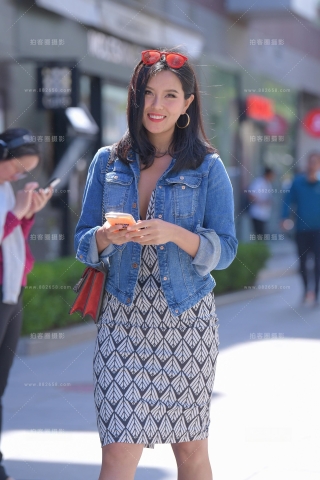 【街拍之魂赛帖】笑起来更好看啊