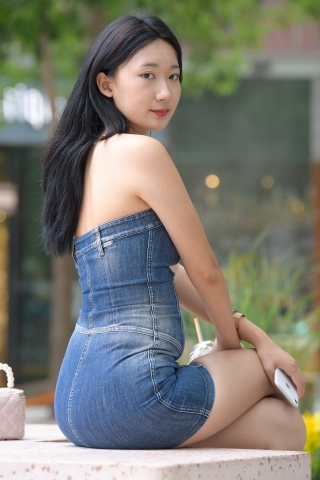 牛仔裙美女（城市版）MO_0951-T