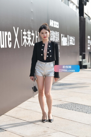 深圳时装周---搭讪美腿美女