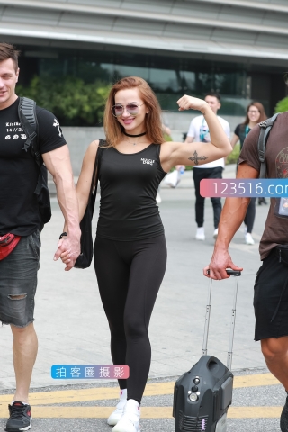 【凯恩赛帖】T型紧身裤 健身使人充满激情