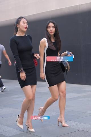 【街拍之魂赛帖】美腿双人行