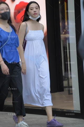 【红石赛帖】白裙美女