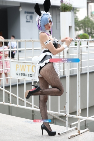 [辉辉赛贴]黑色网袜蕾姆