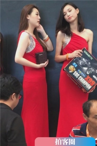 查看完整内容：一席大红长裙气质性感美女模特们 [697 MB]（视频版） - 共6张图片