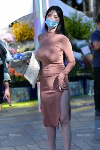 ★针织裙气质美女★