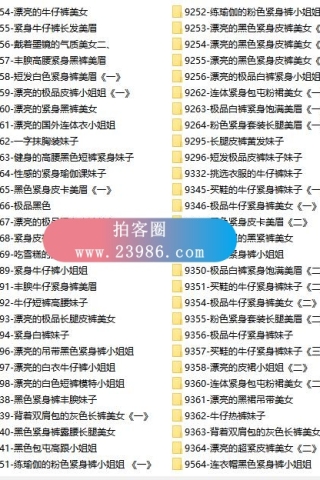 查看完整内容：街拍视界论坛-街拍VIP视频区街拍视频打包，共1779套街拍视频下载合集 - 共5张图片