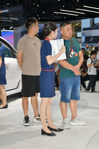 空姐制服装的卖车销售（完整版）