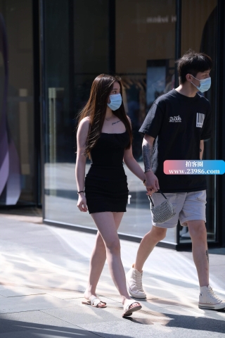 超短性感包臀裙女友