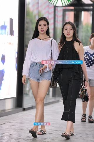 【街拍之魂赛帖】B100、仙女气质，长发飘飘