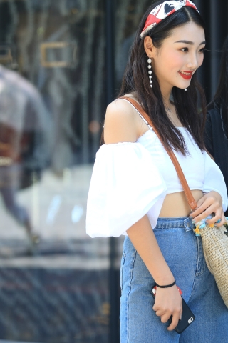 街拍只要用心 就能发现很多好看的小姐姐