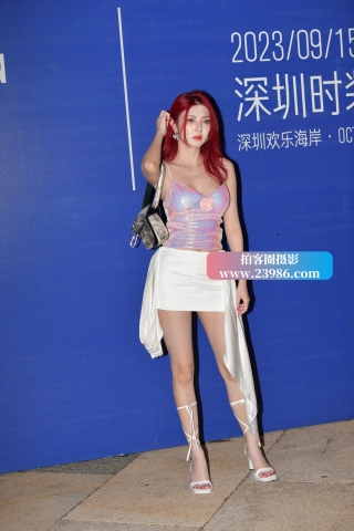 深圳时装周---性感大长腿美女