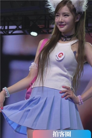 查看完整内容：极品小清新蓝色小短裙可爱萌妹子60152（视频版） - 共10张图片