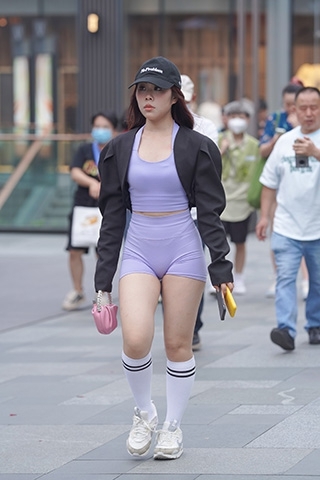 健身翘臀女孩（城市版）