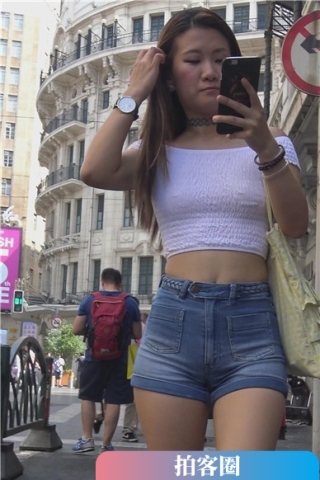 查看完整内容：4k-街拍身材超棒的高腰牛仔短裤美眉 [1.65 GB]（视频版） - 共8张图片