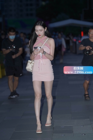 淡粉色裙小姐姐第二个版本