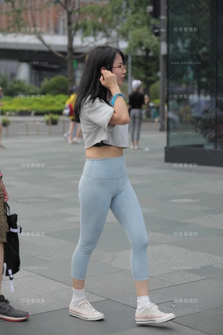 【凯恩赛贴】邻家妹妹的瑜伽裤 别有一番风味