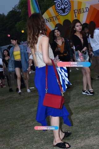 【咔喳赛贴】吊带装兰裙