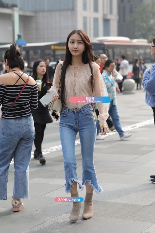 【凯恩赛贴】牛仔翘佳人