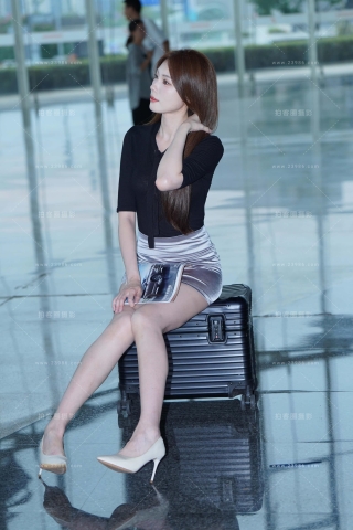 包臀裙高跟性感网红