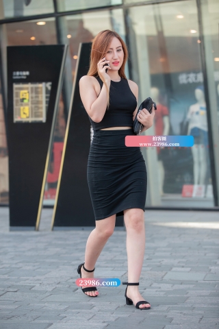 【街拍之魂赛帖】B50、黑色迷情