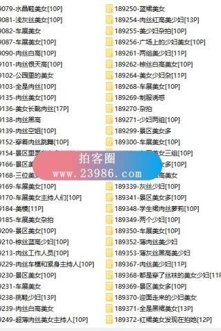 查看完整内容：启明星街拍-原创嘉宾收藏专区，共2200余套29000余张街拍图片合集15.2GB（完整版） - 共5张图片