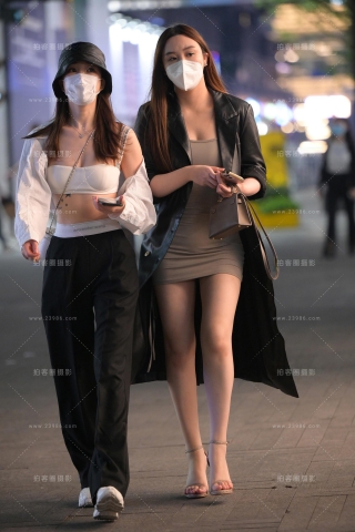 长腿美女，身姿曼妙