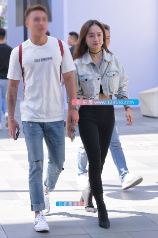 【街拍之魂赛帖】性感黑裤