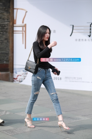 【凯恩赛帖】牛仔高跟美女