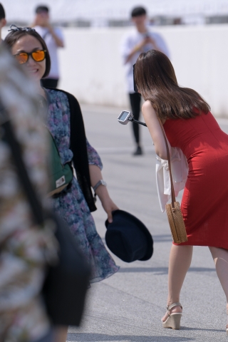 【韩国(Korea)街拍系列】标准韩国美人儿