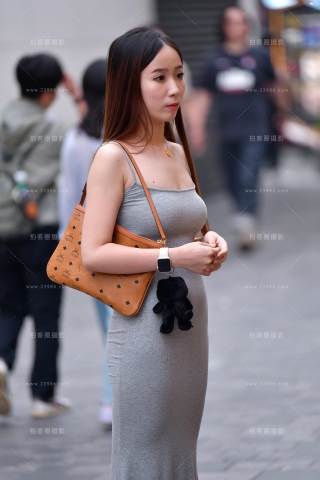 ★棉质长裙美女