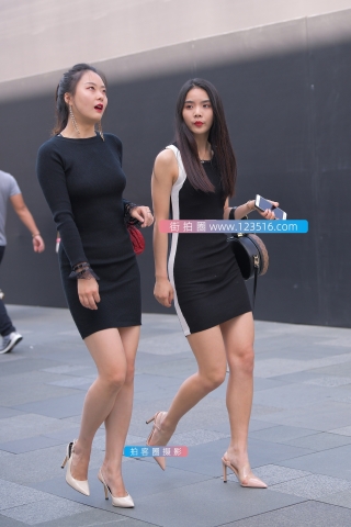 【街拍之魂赛帖】美腿双人行