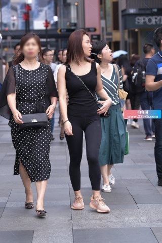 【视觉冲击赛贴】黑色瑜伽裤，素颜MM