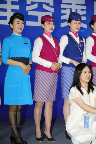 十佳空乘制服S袜美女（完整版）