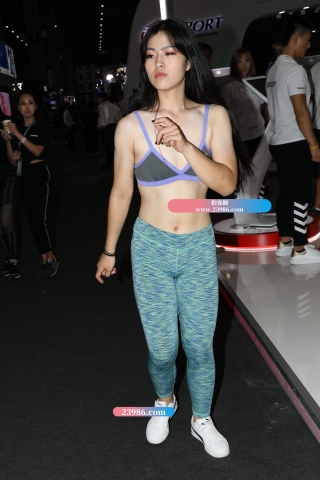 【欧阳幽明赛帖】紧身瑜伽裤姐妹花