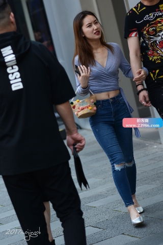 咔喳赛21 露脐装 紧身牛仔（16p）