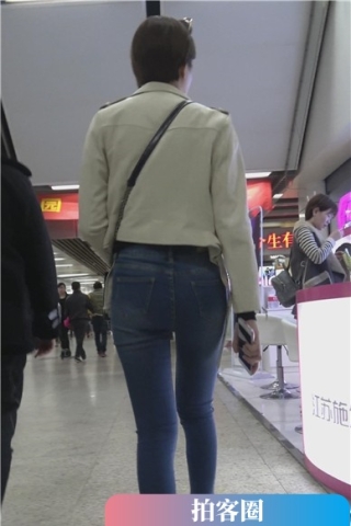 查看完整内容：4k-逛商场偶遇紧身蓝牛短发美女姐姐 [1.23 GB]（视频版） - 共6张图片