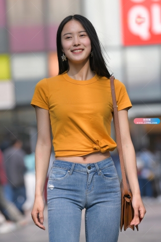 【红石赛贴】气质牛仔美女