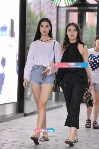 【街拍之魂赛帖】B100、仙女气质，长发飘飘