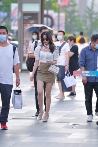 好酷的包臀裙性感美女