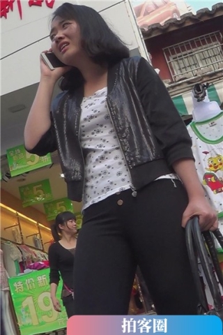 查看完整内容：街拍黑色紧身裤圆臀美眉，肉嘟嘟的真可爱 [0.98 GB]（视频版） - 共6张图片